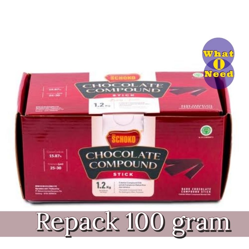 

Schoko Chocolate Compound Stick (REPACK) 100 gram