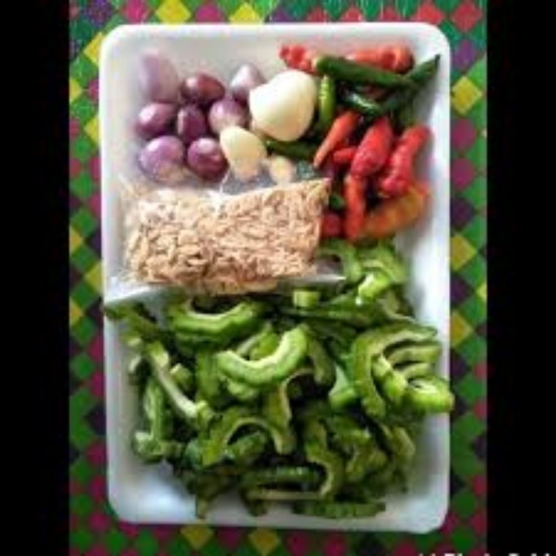 

paketan sayur pare