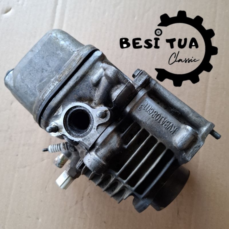 Blok head piston seher head deksel mesin vario 110 karbu vario techno 110 karbu kode kvb original