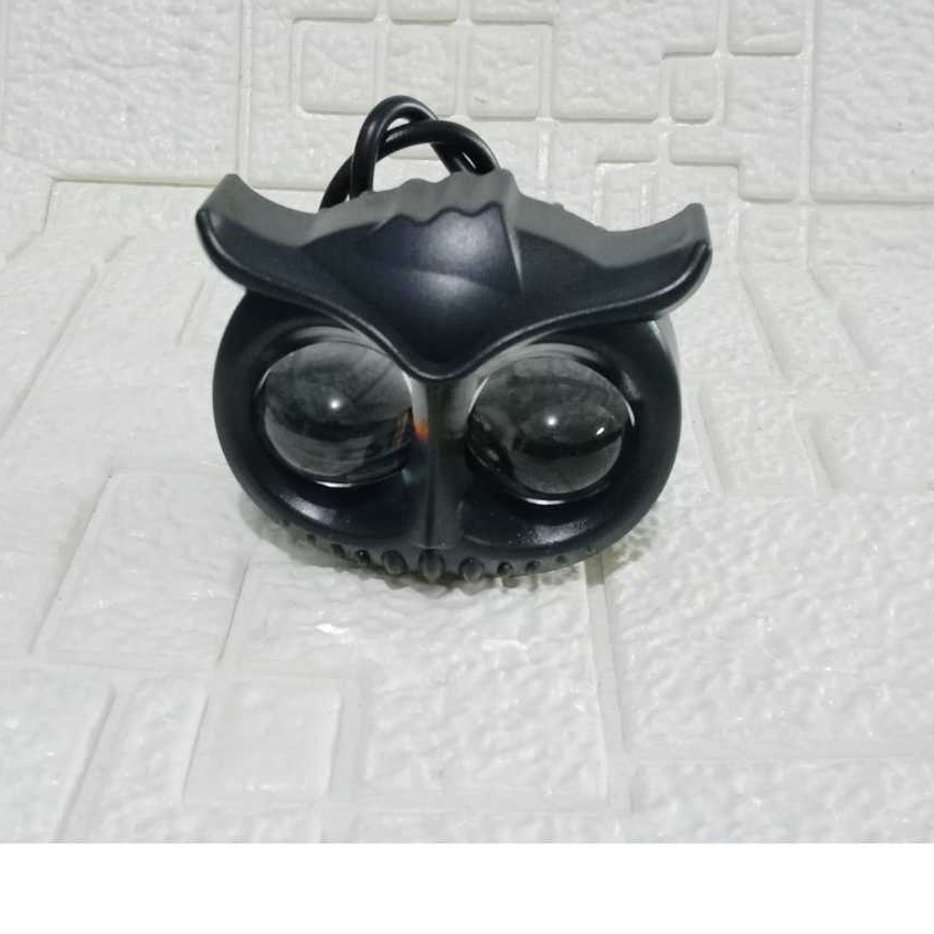 Lampu Owl 2 Mata Lampu Tembak LED 2 Mata Lampu Tembak Sorot OWL Led Tipe Laser 2 Mata Putih Kuning