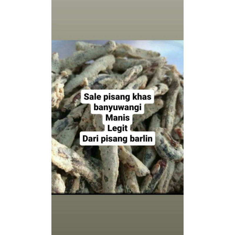 

sale pisang asli banyuwangi pisang barlin