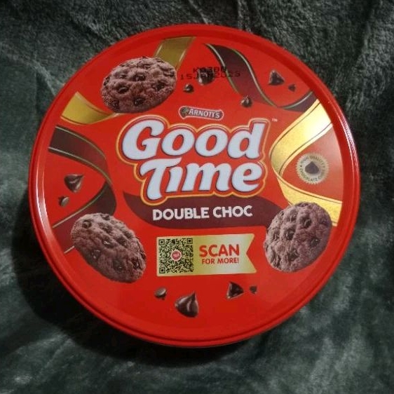 

JAJAN KALENG / GOOD TIME DOUBLE CHOC KALENG 149 GRAM READY STOCK