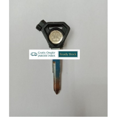 Bahan kunci motor Yamaha Xeon, X-Ride + tutup magnet ( KANAN )