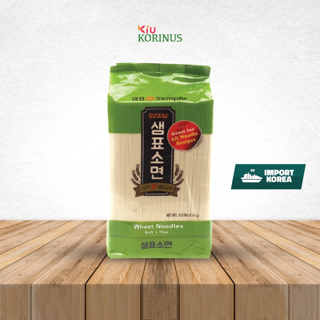 

K- Sempio Wheat Noddles Soft & Thin/ Mie Kering Korea 2.5 kg