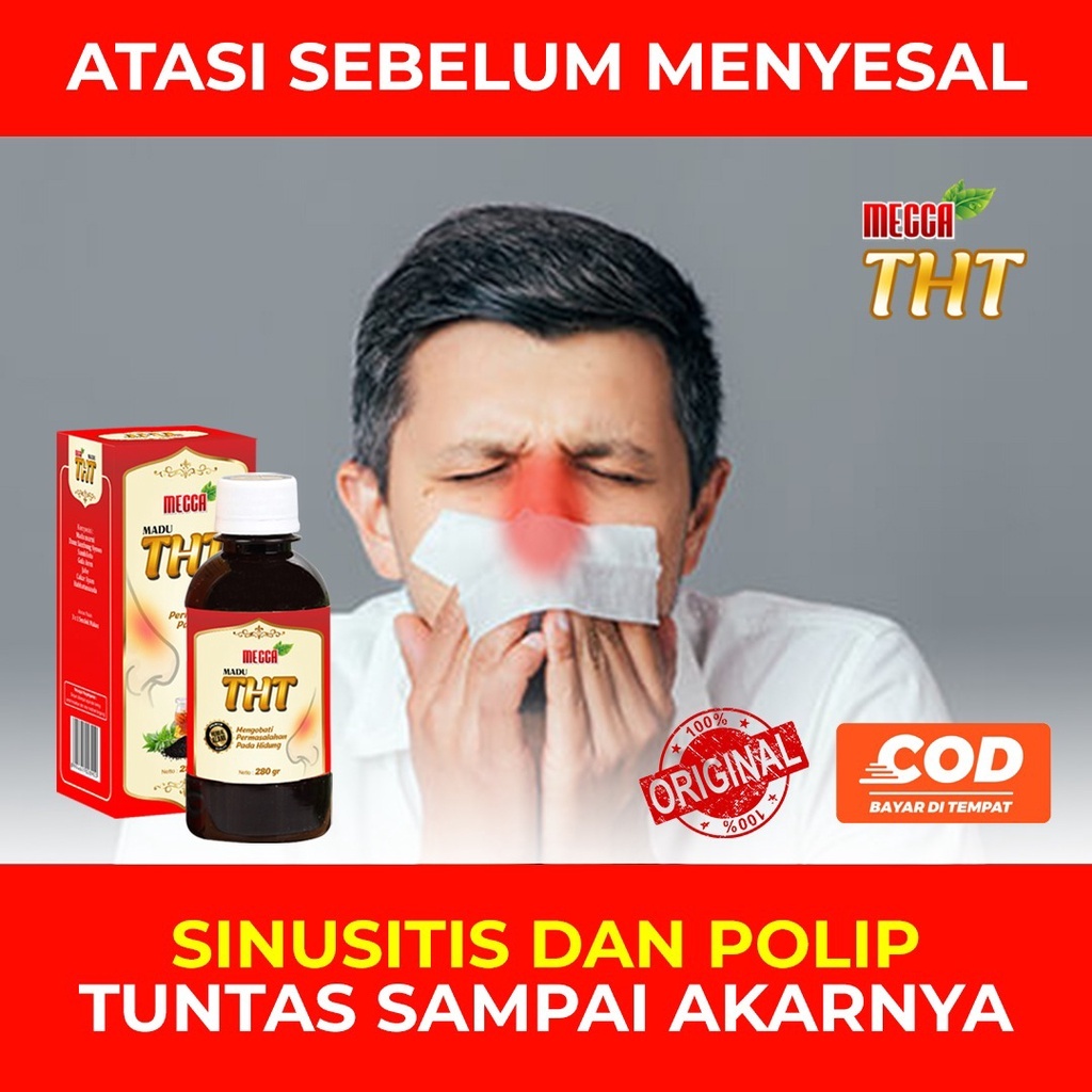 Madu Mecca FRESHIN THT KEMASAN BARU Sinusitis dan Polip 280 gr Untuk Atasi Masalah Pernapasan