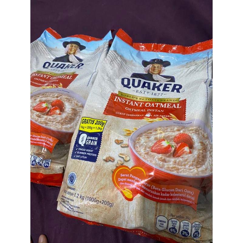 

Quaker oat 1200g