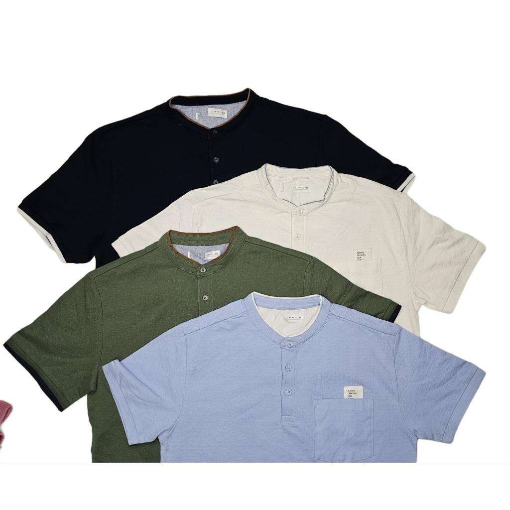 Baju Kaos Polos anak laki laki sampai remaja Branded original Z*R4  6- 15 tahun