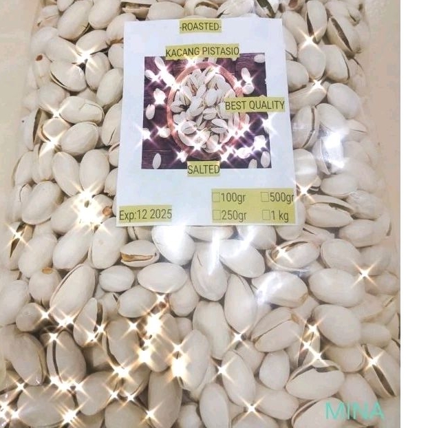 

Kacang Pistachio / Fustuk Garing 500 gram