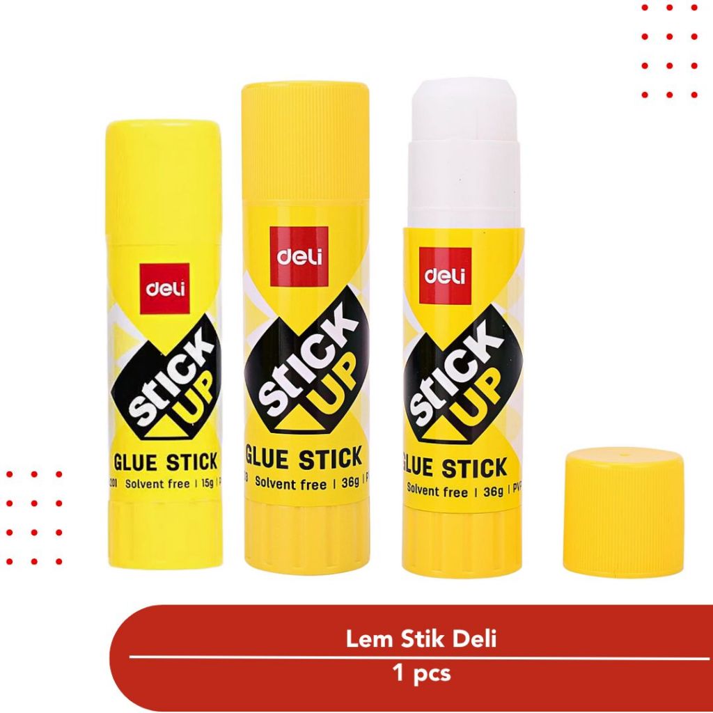 

Lem Stick Deli Super Kuat PVP 8/15/20/36 Gram
