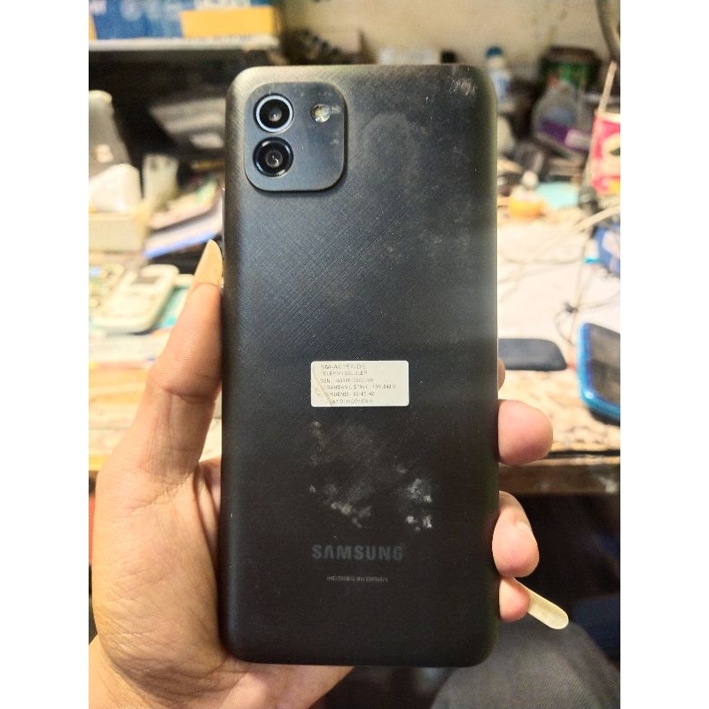 Mesin Samsung A035F/DS 4/64GB  Mati Total,Mesin Bekas Servis tapi tetap mati