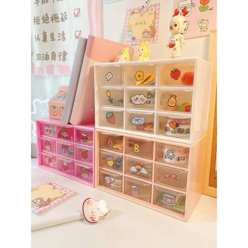 

stationery VOL 1/cutter awan/rak laci 9 sekat/stiker gemas/stiker set hias laci/rak laci 9 sekat murah/stiker journal/sticky note girl/pencil case cherry/kotak pensil cherry/sticky note set/alat tulis samarinda/stationery samarinda murah