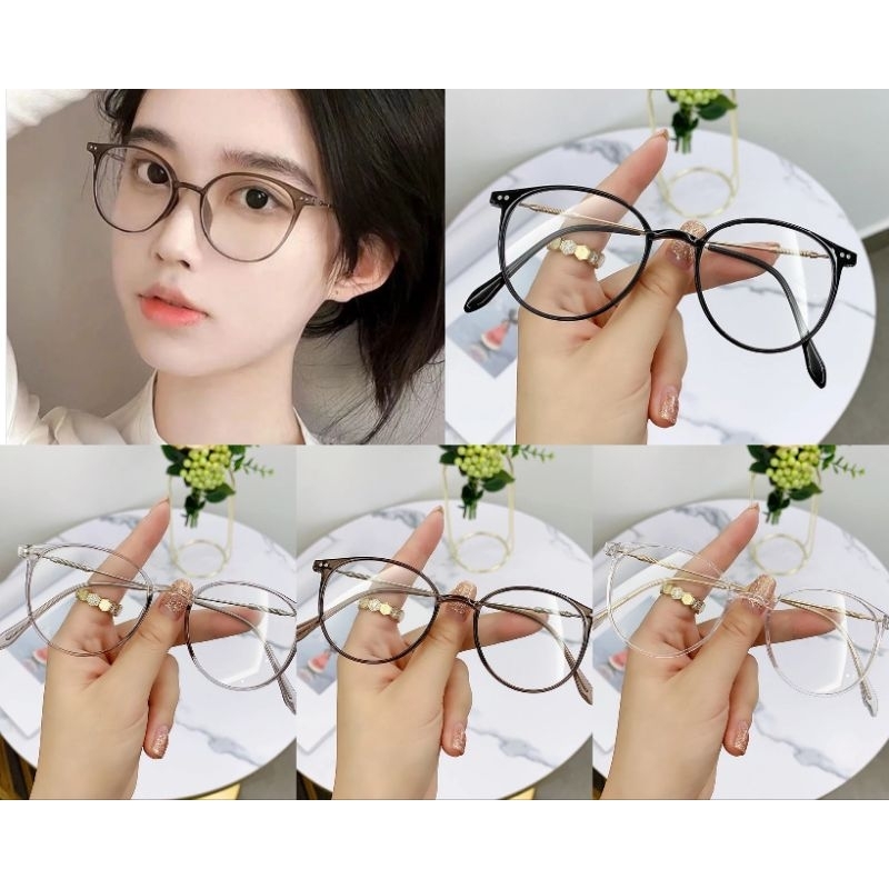 ANEKA KACAMATA WANITA//KACAMATA FASHION//KACAMATA KOREA KEKINIAN PART II //LENSA HITAM//LENSA WARNA/