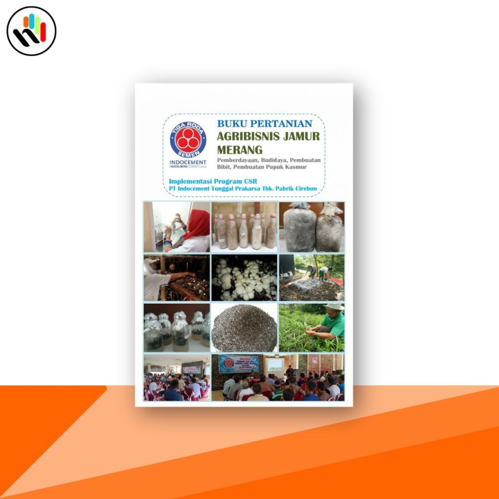 Buku agribisnis : Buku Pertanian Agribisnis Jamur Merang - Deepublish