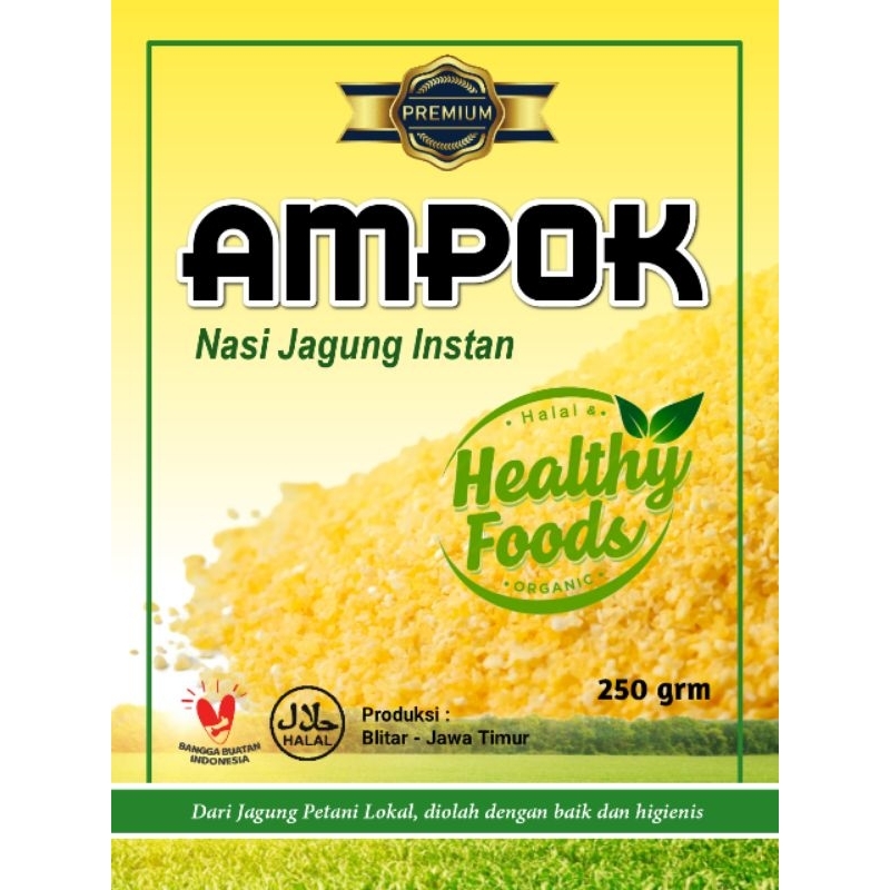 

AMPOK NASI JAGUNG INSTAN