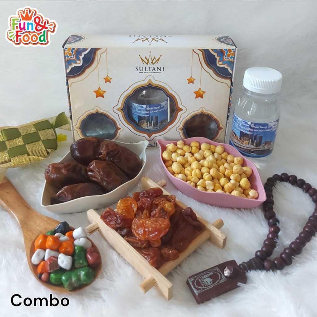 

PAKET COMBO 6IN1 Hadiah 20 Paket Oleh-Oleh Haji Dan Umroh Harga Grosir Paket Combo Isi 6 Produk