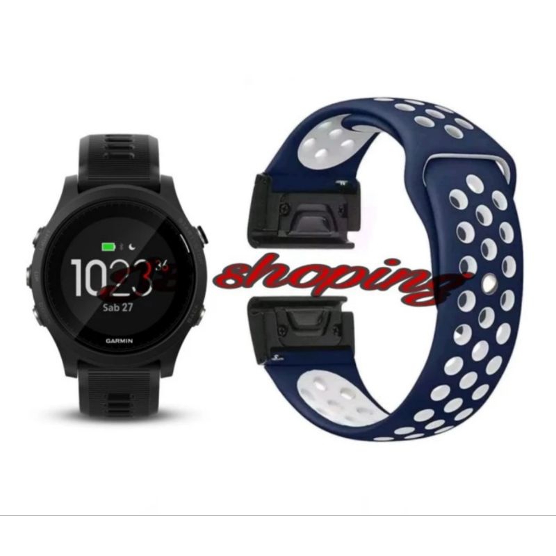 TALI JAM GARMIN FORERUNNER 965 970 EPIX GEN 2 47MM 51MM FENIX 7 8 E STRAP SILICONE NIKE KONEKTOR ACC