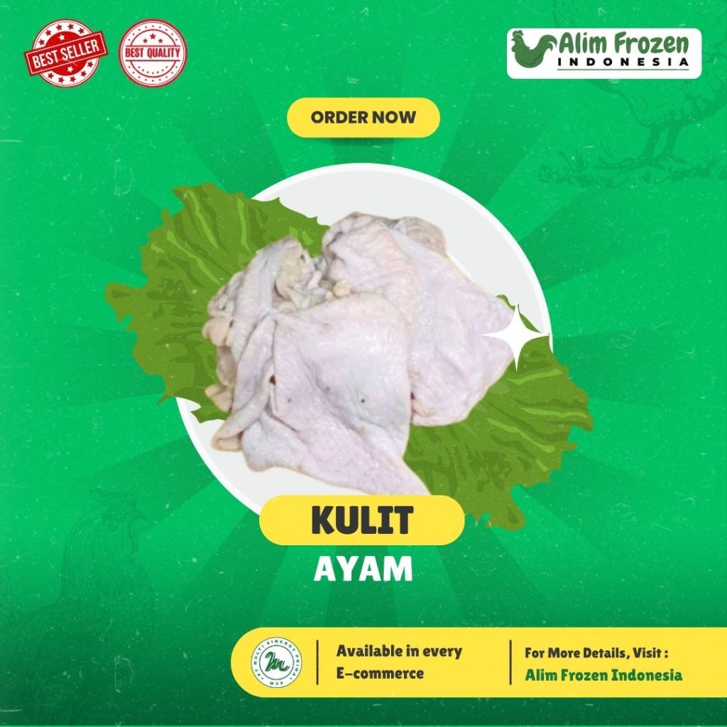 

Kulit Ayam (Chicken Skin) - 1 kg