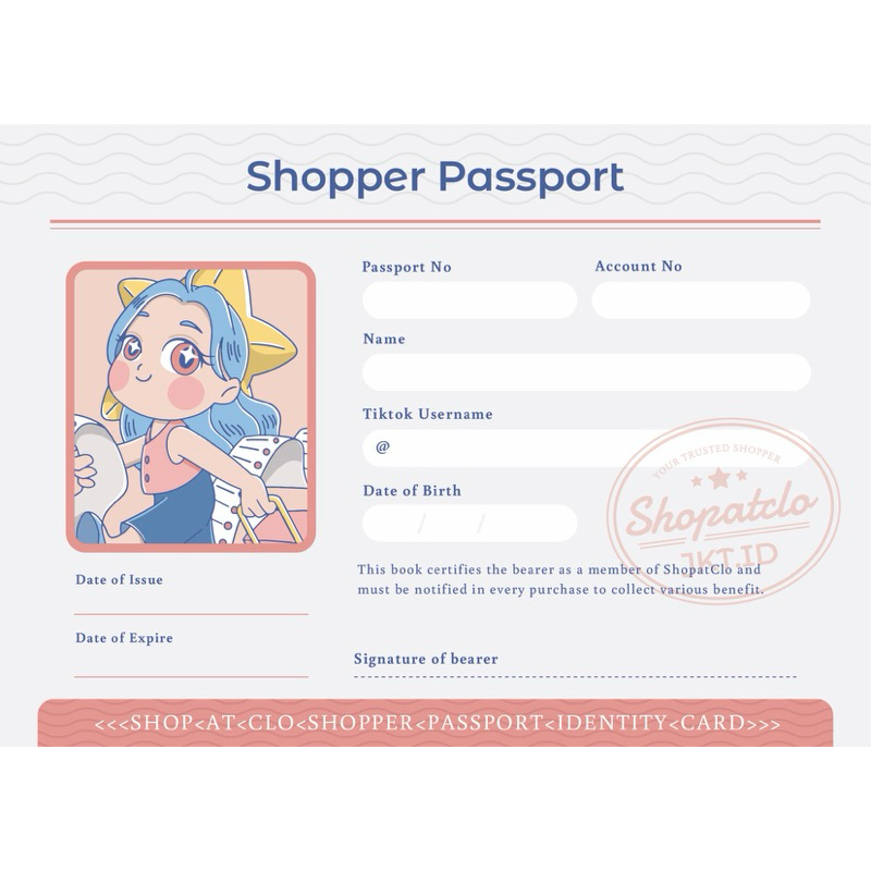 

SHOPATCLO PASSPORT
