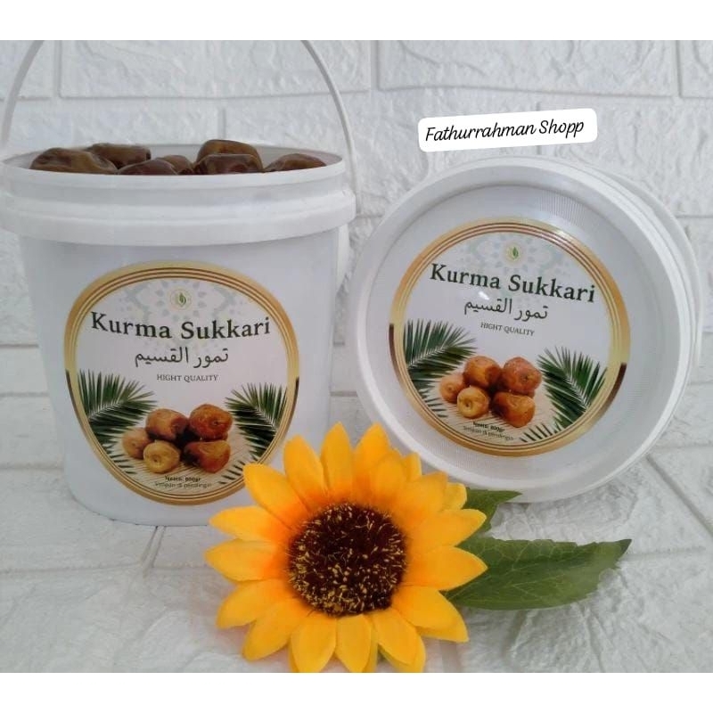 

KURMA SUKKARI AL-QOSIM / SUKKARI PREMIUM KEMASAN EMBER 800GR