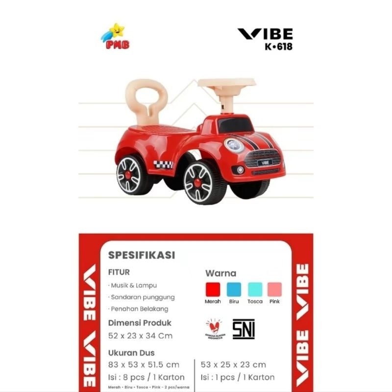 mobilan anak PMB murah bisa di naiki musik COD