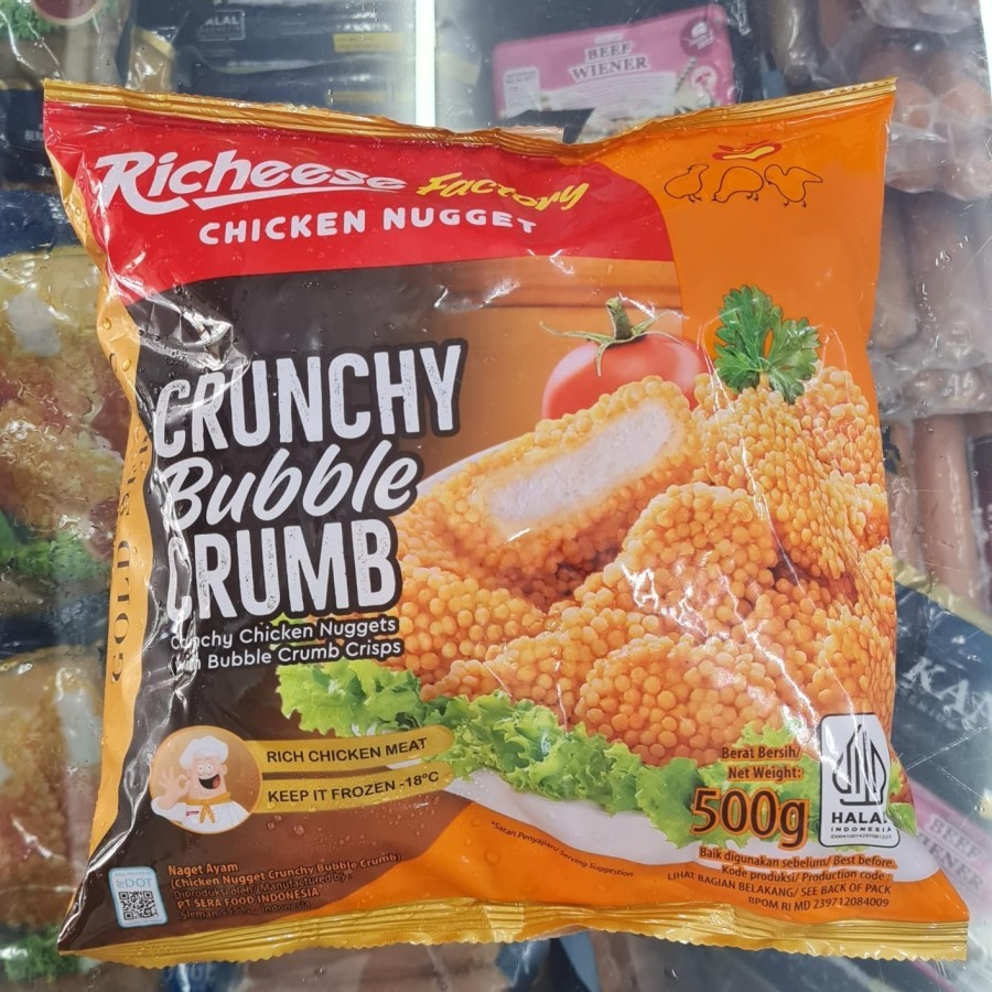 

Richeese crunchy bubble nugget 500 gr