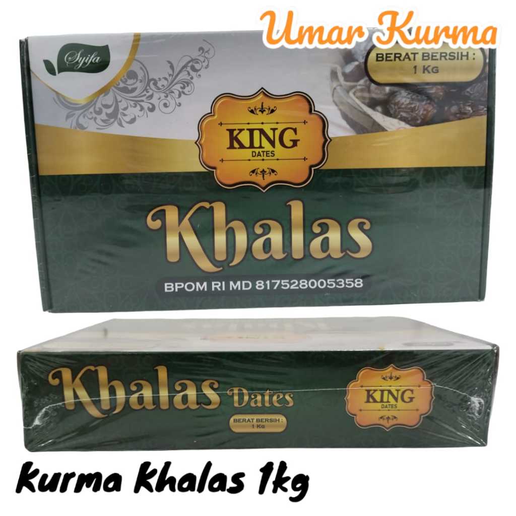 

Kurma Khalas King berat 1kg