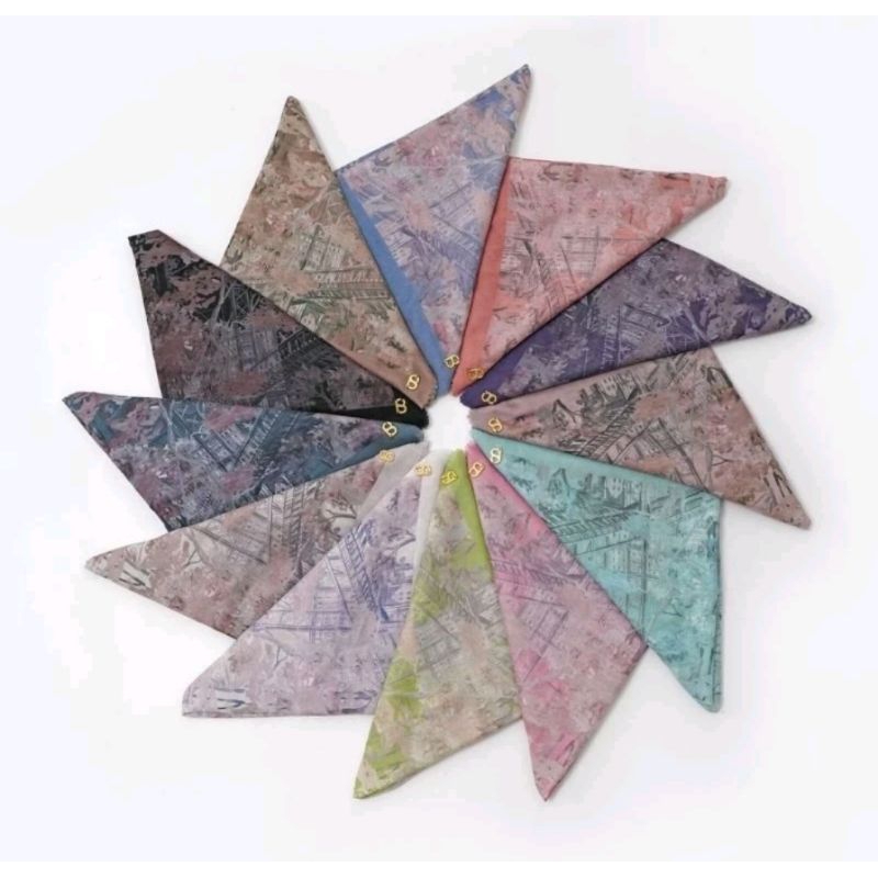 Jilbab buttonscarves/Segiempat buttonscarves new york series/Jilbab buttonscarves kw berlogo free po