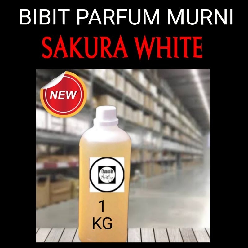 Bibit Parfum Laundry SAKURA WHITE Murni Tanpa Campuran