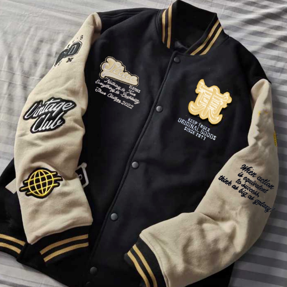 New Recommended Jaket Varsity Baseball Full Bordir  Jaket Bomber Varsity Vintage  Jaket Baseball Pri