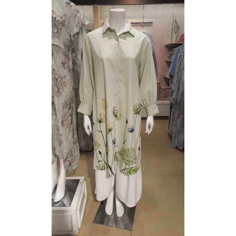 EPRISE - Tunik Wanita Motif Bunga Elegant Size S-XL Original