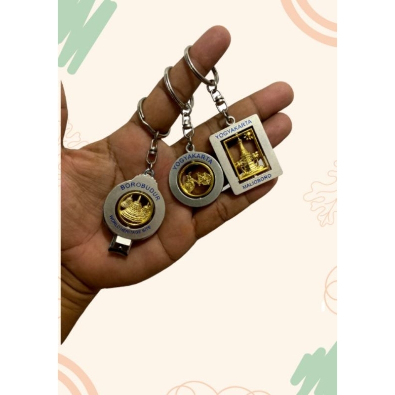 GANTUNGAN KUNCI JOGJA/SOUVERNIR JOGJA/OLEH OLEH JOGJA