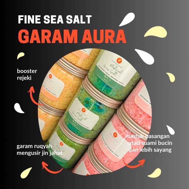 

FINE SEA SALT (BELI BLUE PREMIUM FREE GELANG TASBIH AURA ) BY ALLABOUTYOU.GIRL