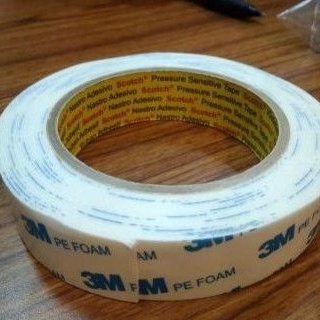 

Pasti Trending Double Tape 3M Busa Putih PE Foam Putih 48mm 24mm 12mm Dobel tip 3M Putih Lem 3M putih