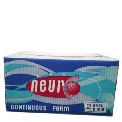 

Pasti Baru Kertas Komputer Continuous Form Neuro 95 x 11 2 Ply Utuh atau Dibagi 2
