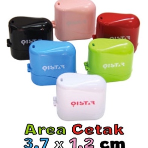 

Ready Terunik Stamp custom stamp Stempel QISTAR Tali Tutup Nempel
