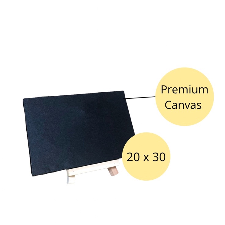 

New Sale Kanvas Lukis 2 x 3 Premium Hitam Kanvas Polos Hitam The Moon Art