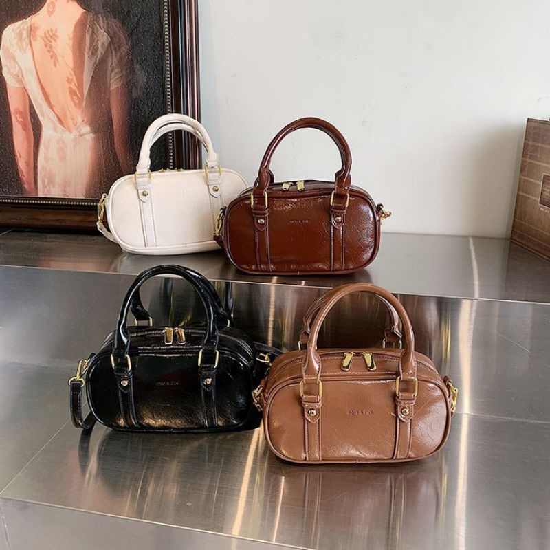 Tas Selempang Wanita Oval Bulat | Sling Bag Undangan Pesta Kondangan - Nuber Sling Bag#20023