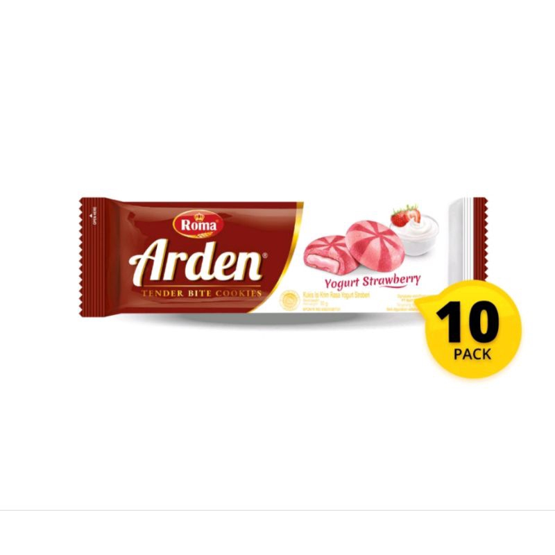 

Roma Arden Stroberi 1box isi 10pcs