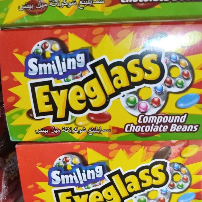 

smiling eyeglass permen kacamata per box