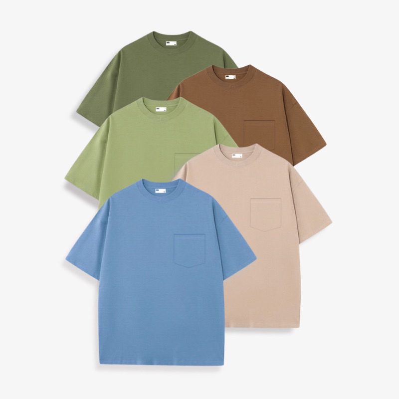 Oversize Pocket Tshirt Premium 24s Doctor Kattoen