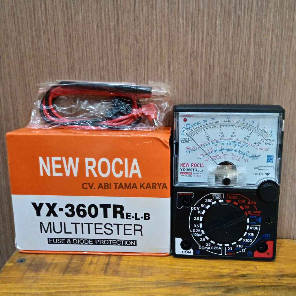 Multitester Analog / Avometer Analog NEW ROCIA YX-360TR E-L-B (BESAR)