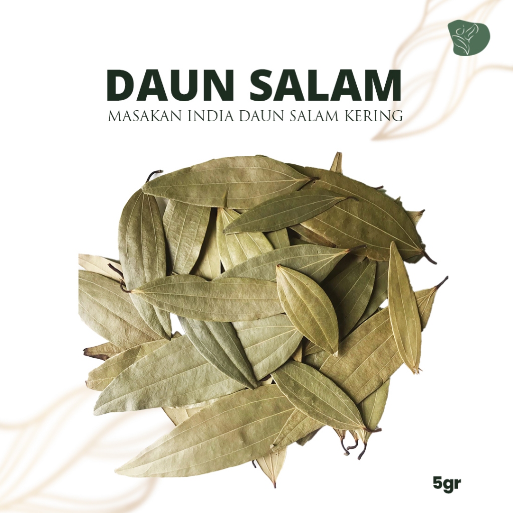 

Daun Salam India 5gr Bayleaf Grade Daun masakan India Daun salam kering kari India beyleaf daun kare