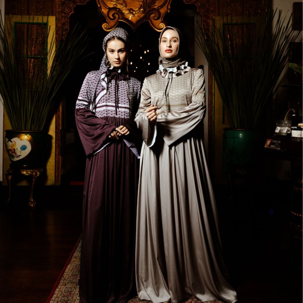 Hidahasan.id - Tierra Monogram - Hijab Segiempat