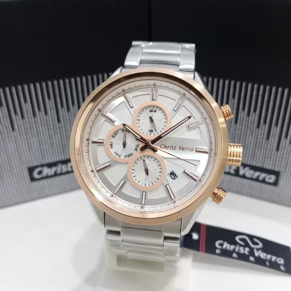 Jam Tangan Christ Verra CV 1017600G-14 SLV Original Murah