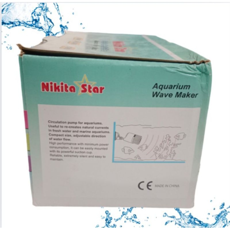 WAVE MAKER NIKITA STAR NS M 10 POMPA ARUS OMBAK AIR AQUARIUM