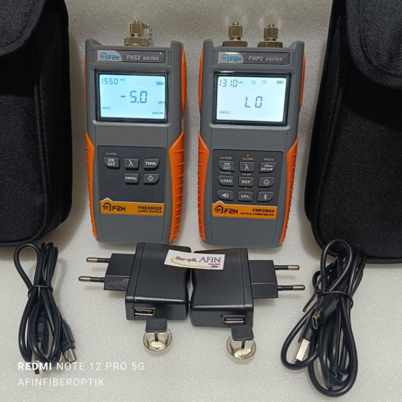 opm dan ols grandway f2h sepaket/opm dan ols f2h fiber optik