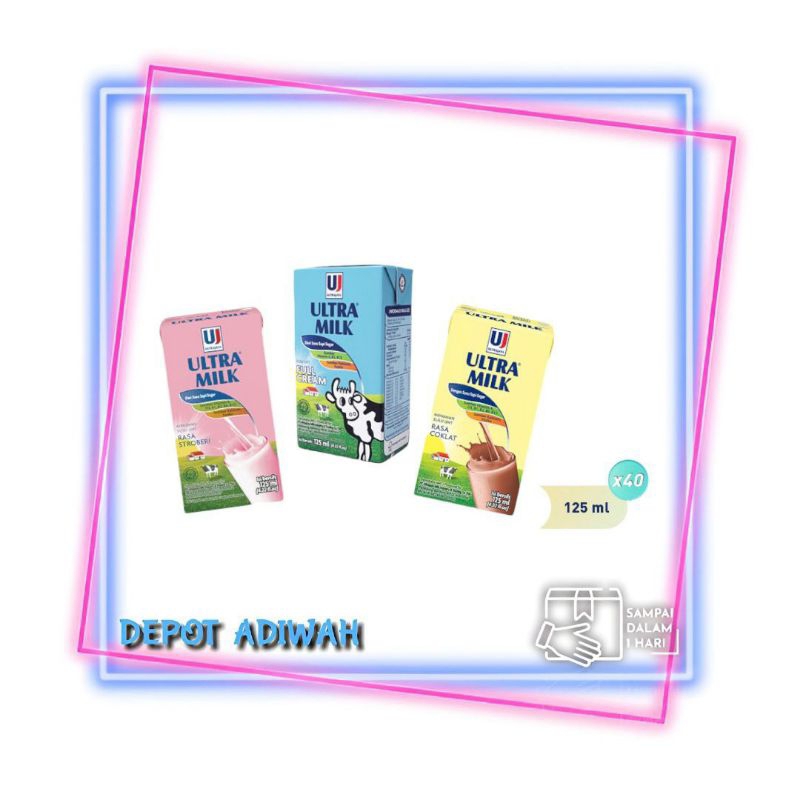 

Ultra Milk mini 125ml per karton (isi 40pcs)