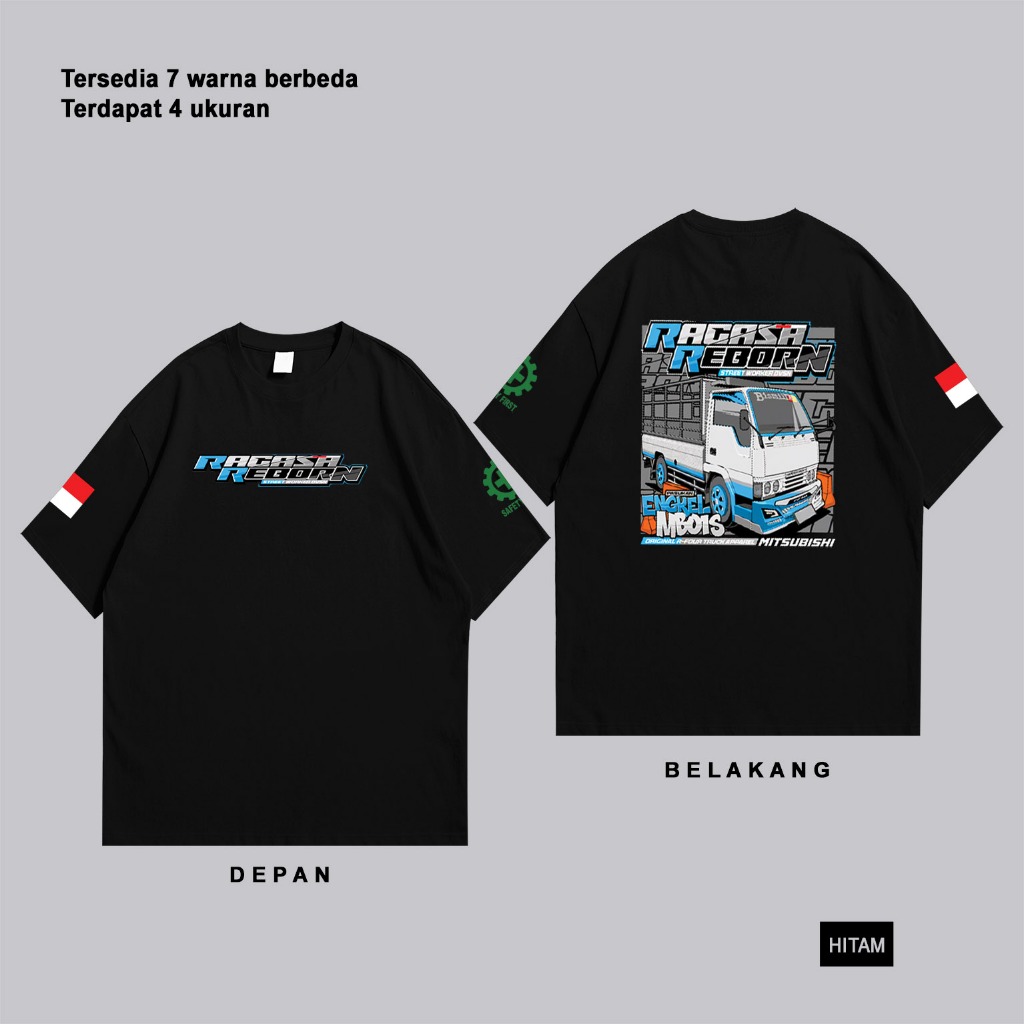 rfr 65 kaos truk ragasa engkel baju truck ragasa mania terbaru dewasa keren katun distro