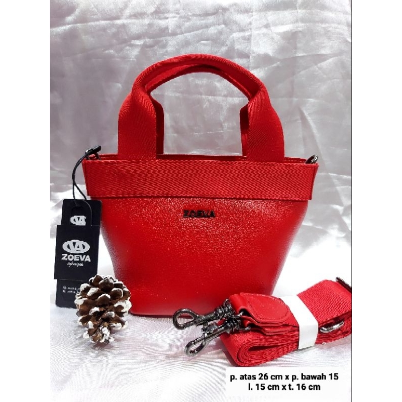 TAS ZOEVA ORIGINAL ( full kulit sapi )