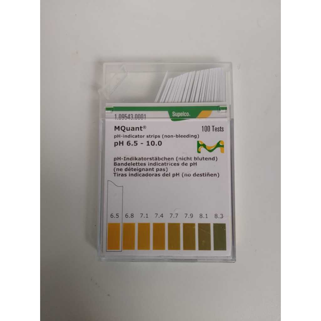 pH Paper, Kertas pH 1.09543.0001 6,5-10 Merck